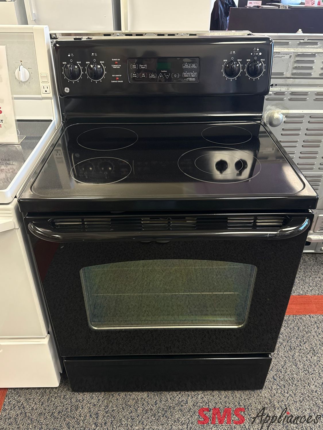 GE Glass Top Stove JCBP66B0K4BB