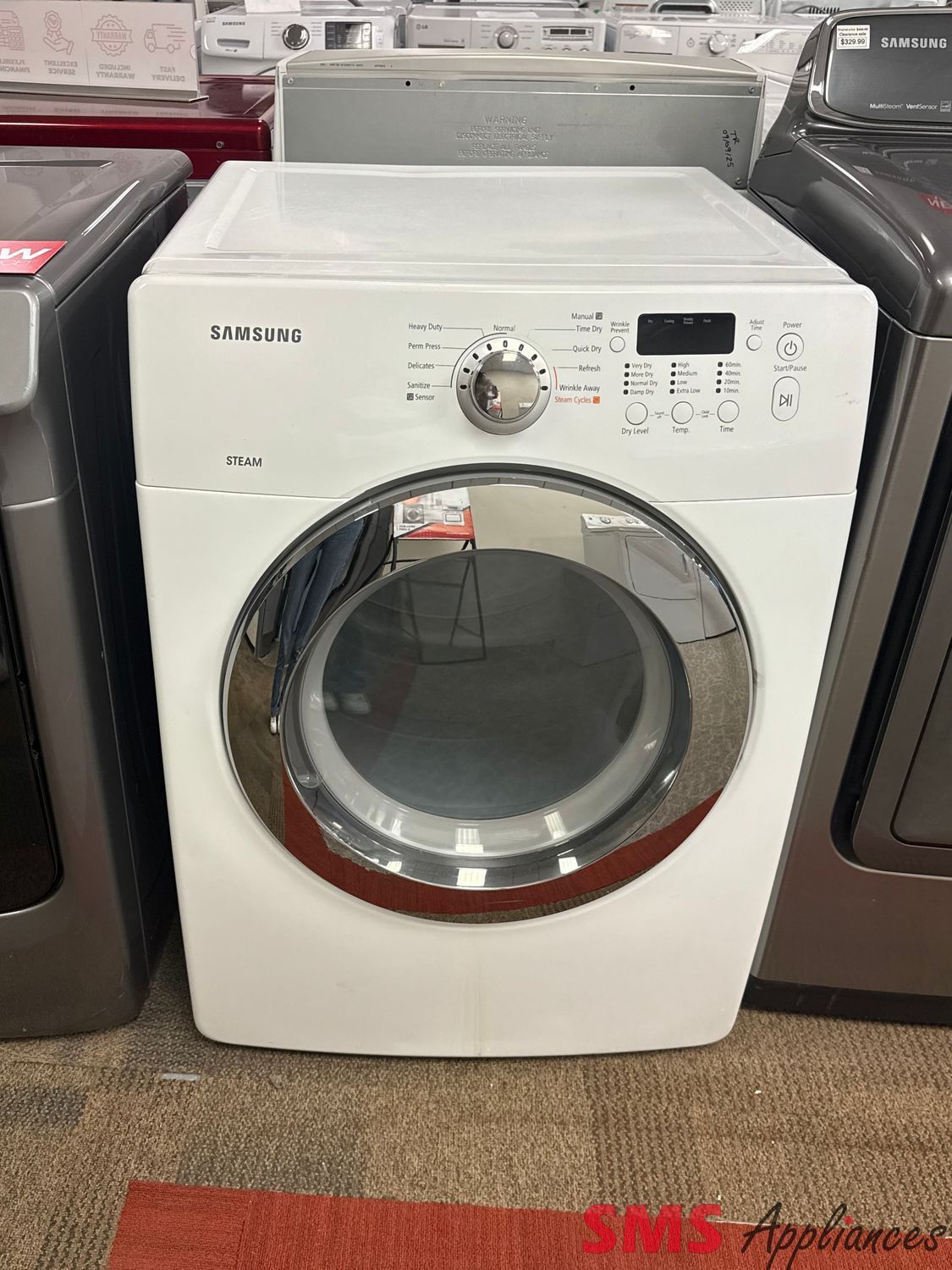 Samsung Dryer DV365ETBGWR
