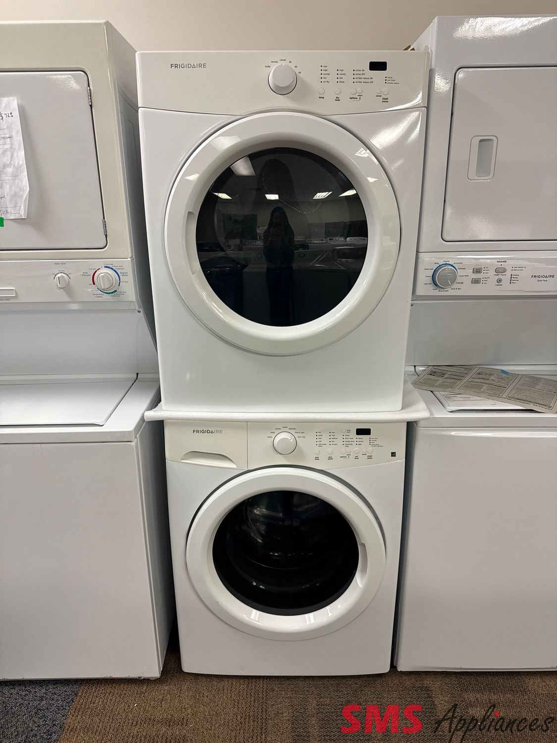 Frigidaire Washer & Dryer Set CFQ8500QW/FFFW5000QW