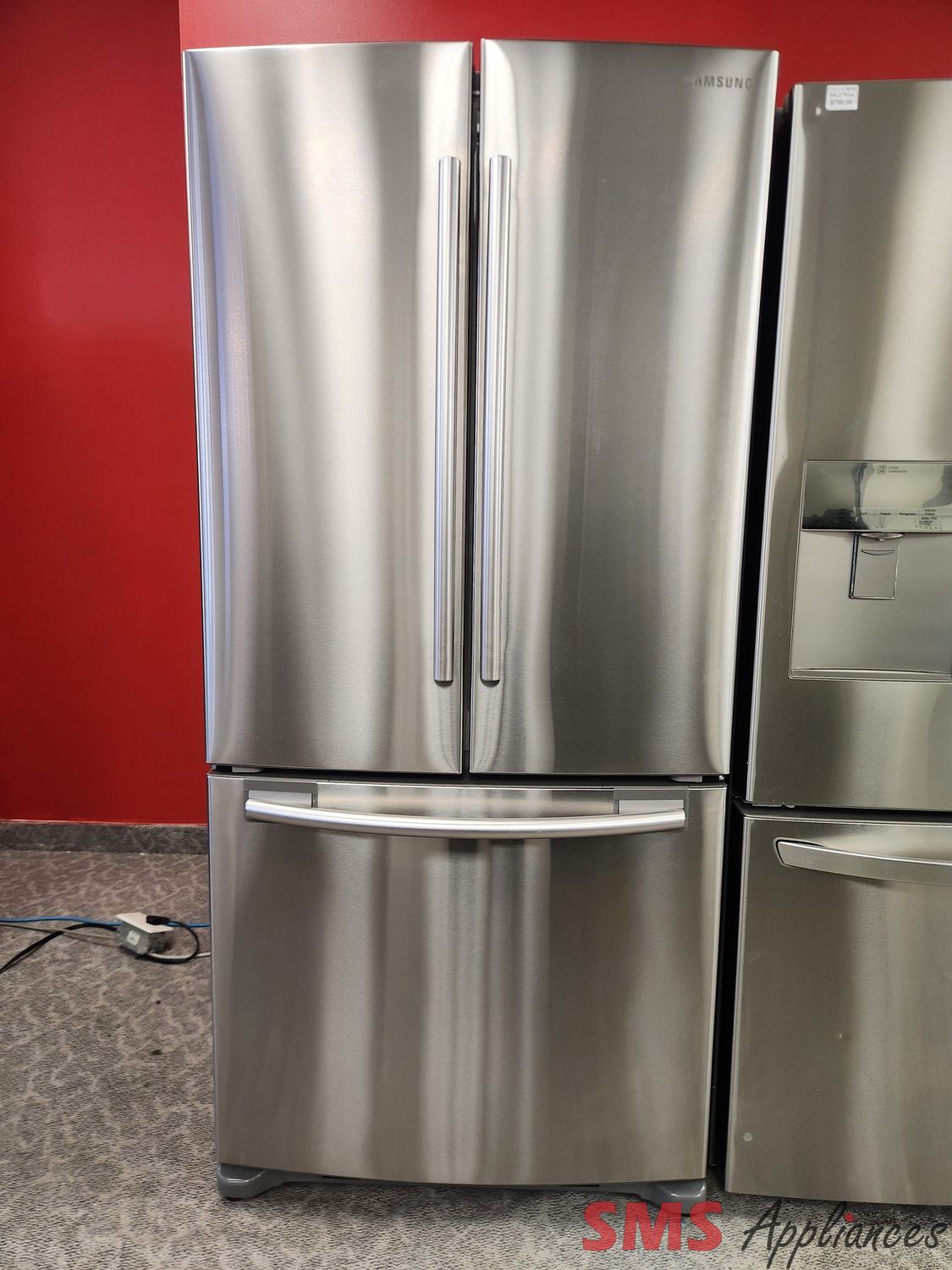 Samsung 33" French Door Fridge RF18HFENBSR
