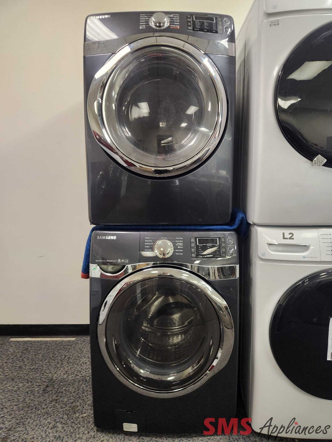 Samsung Washer & Dryer Set WF455ARGSGR/AA/ DV455EVGSGR/AC