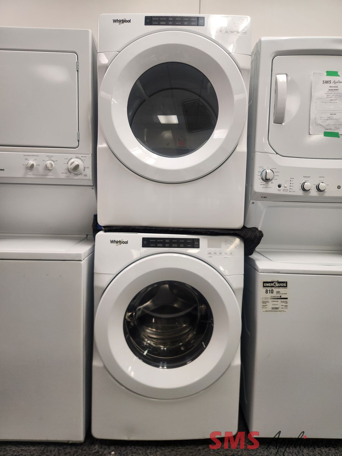 Whirlpool Washer & Dryer Set WFW5600CHW/YWED5620HW