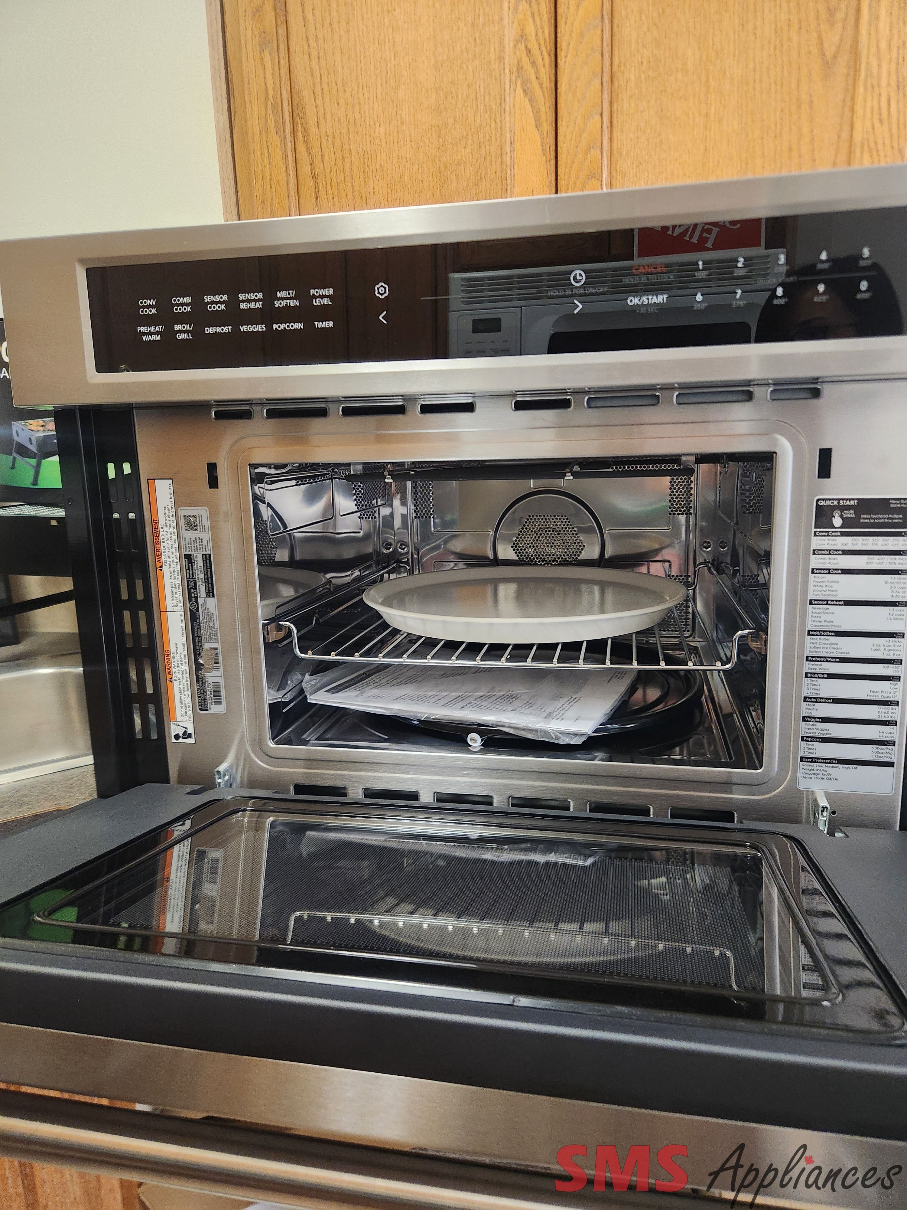 Open Box - Scratch & Dent Frigidaire Professional Built-In Microwave with Drop-Down Door PMBD3080AF