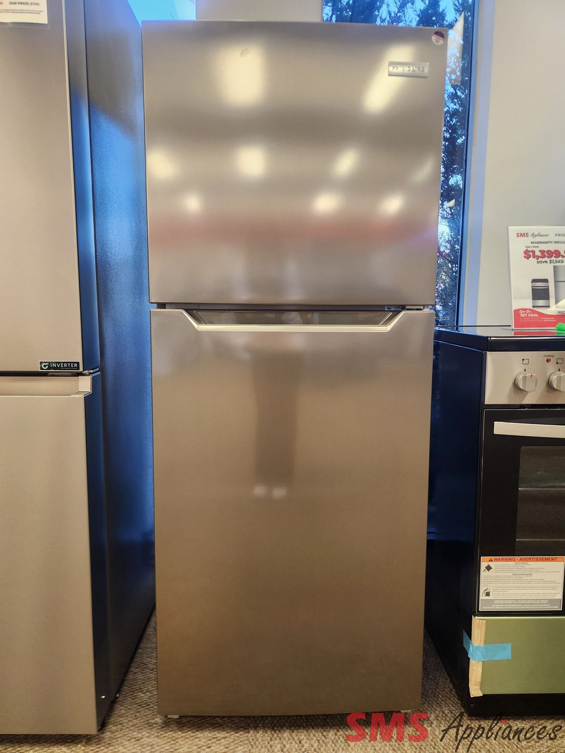 Open Box - Scratch & Dent Frigidaire 24" Top Mount Fridge  FFET1222UV