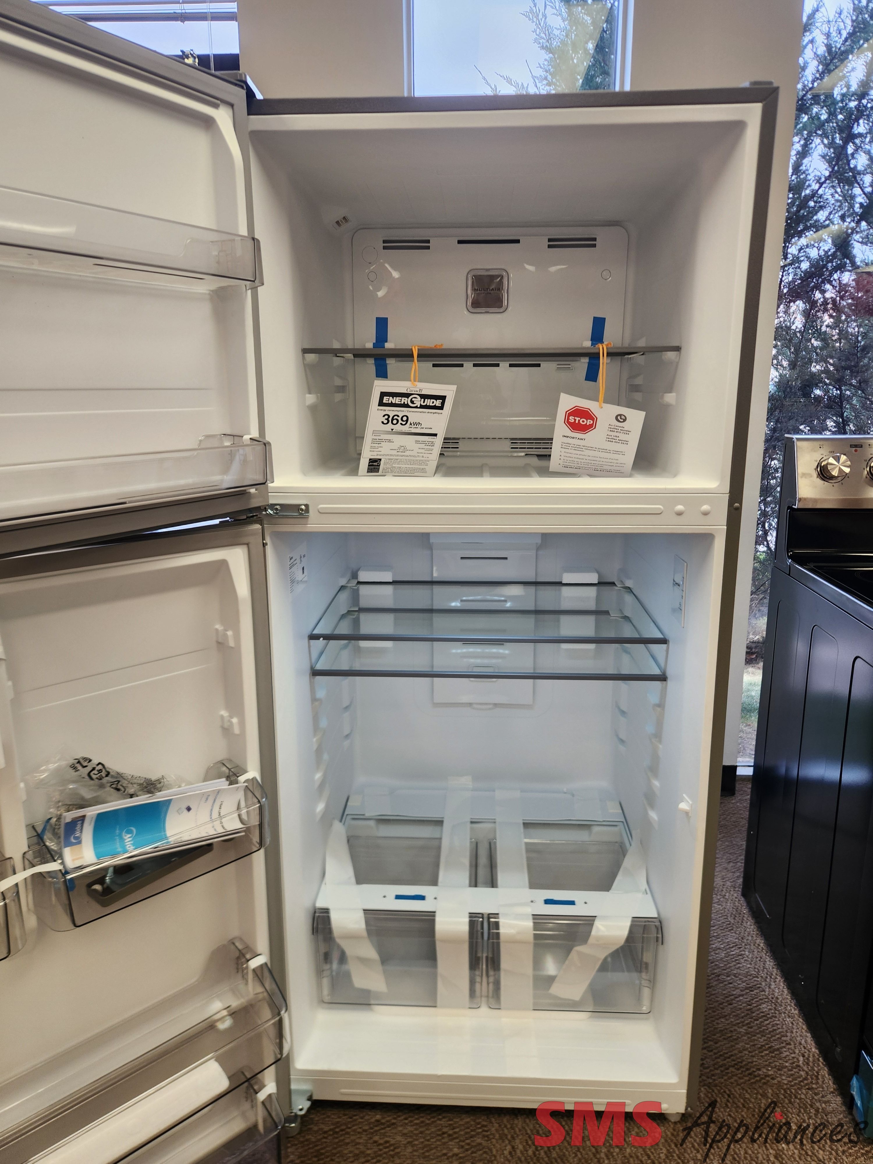 Midea Top Mount Fridge MRT18D3BST