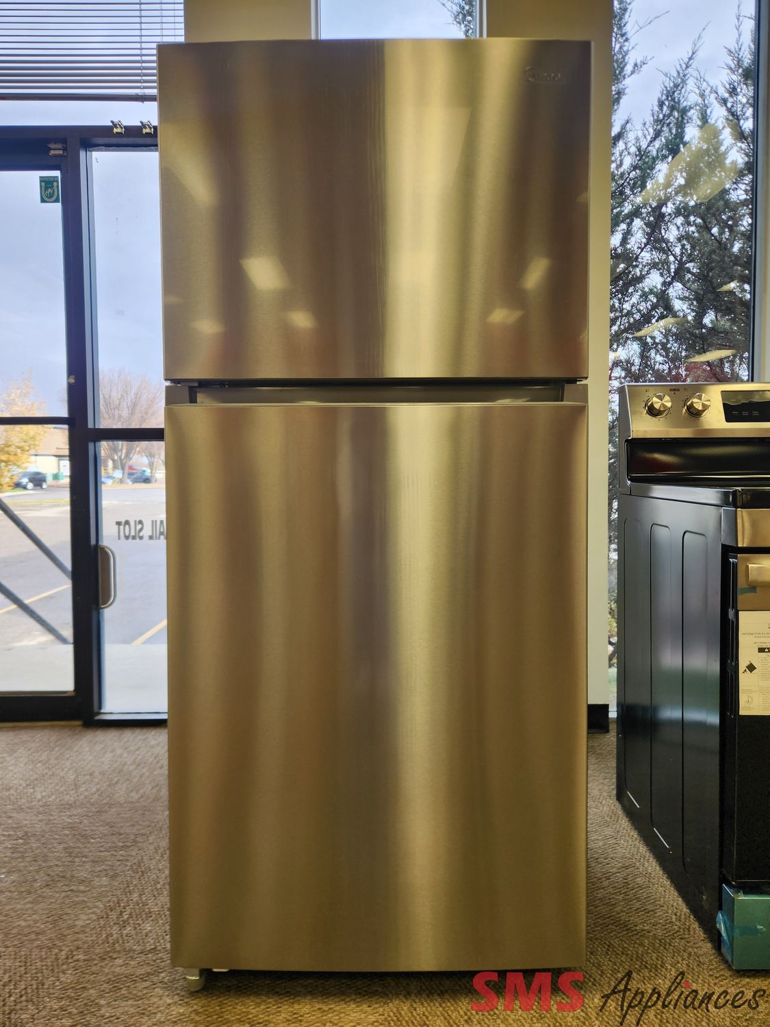 Midea Top Mount Fridge MRT18D3BST