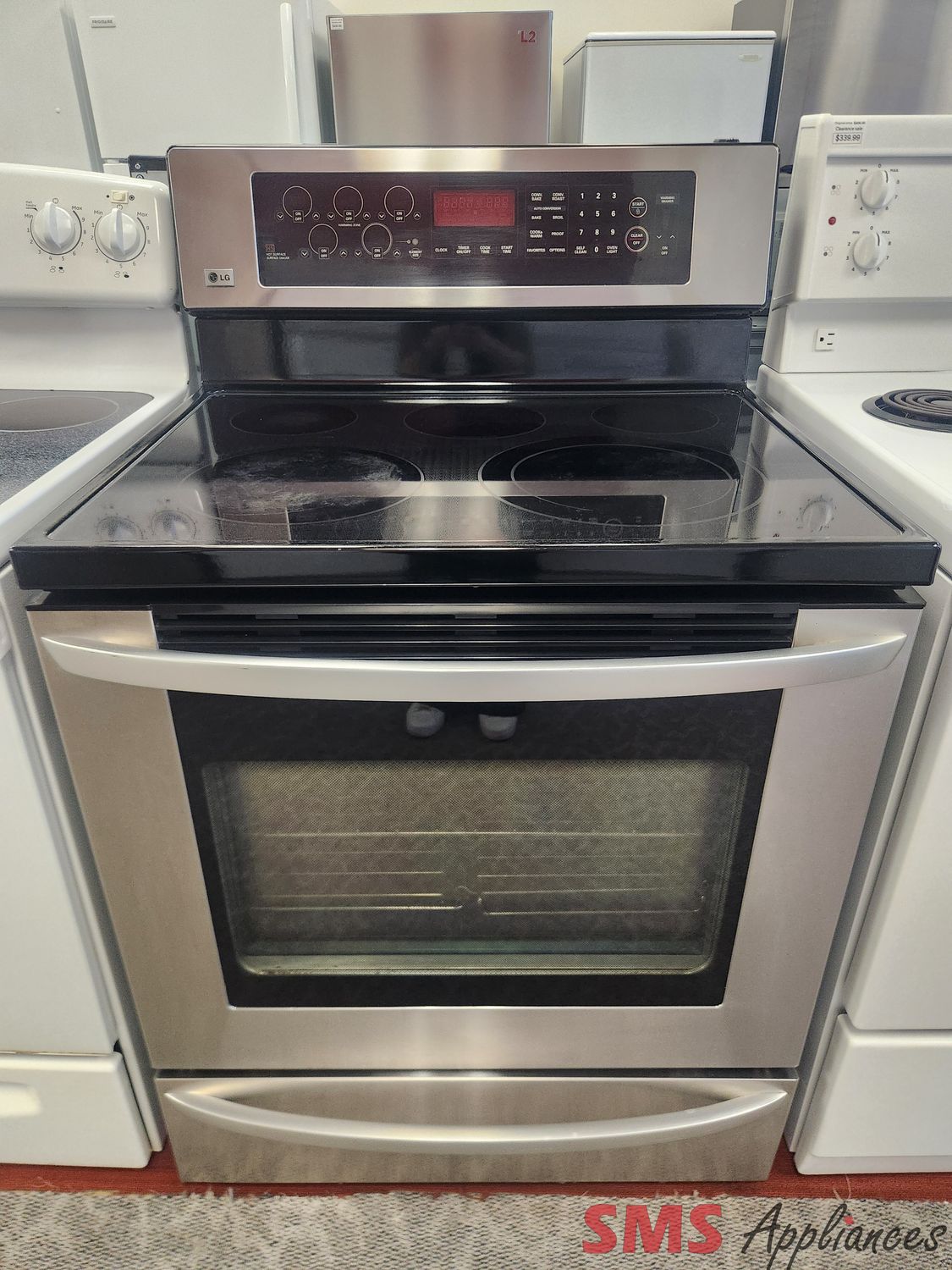 LG Glass Top Stove LCS55683WS