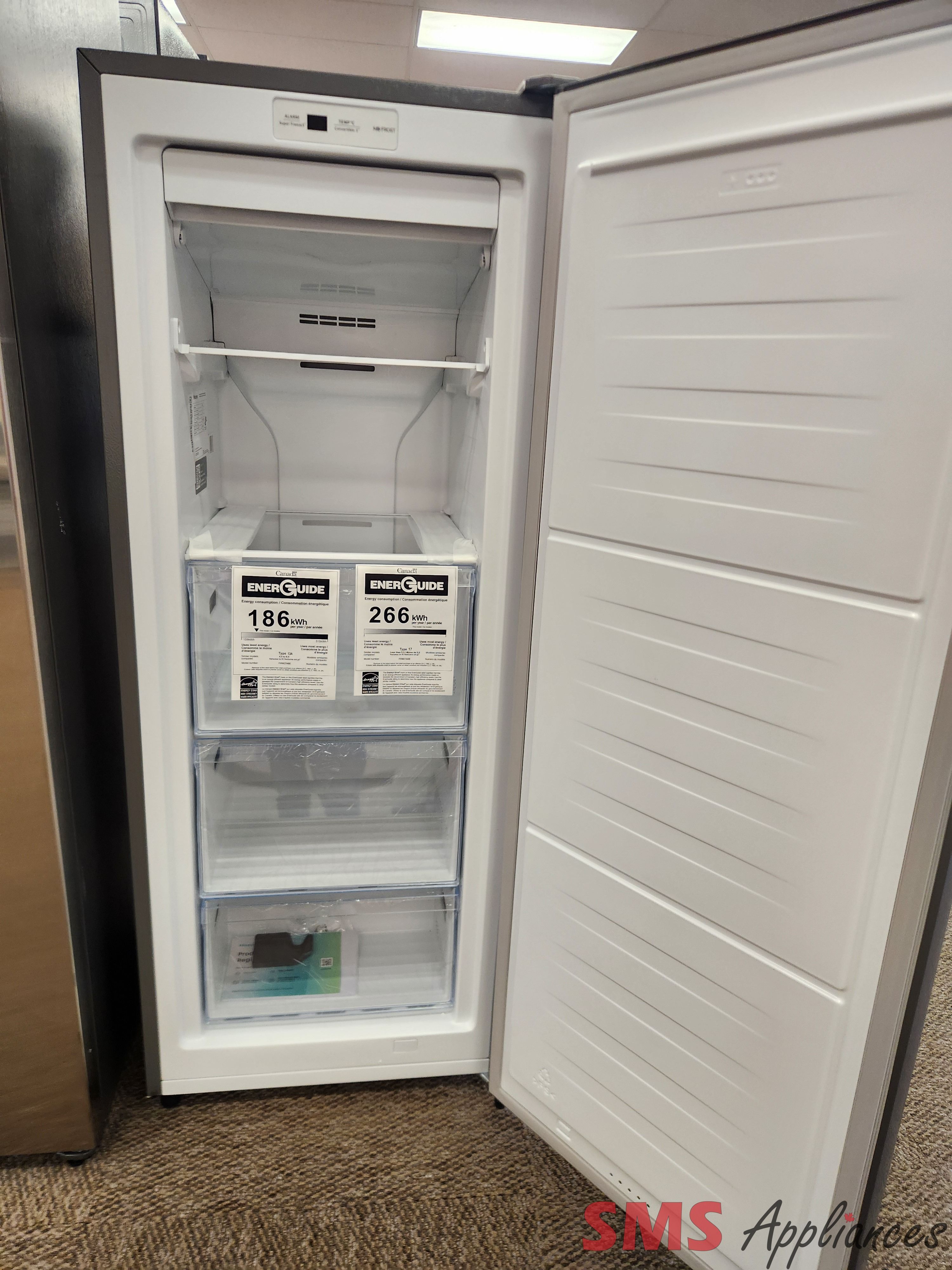 Open Box - Scratch & Dent Hisense Convertible Upright Fridge or Freezer FV06C7ASE