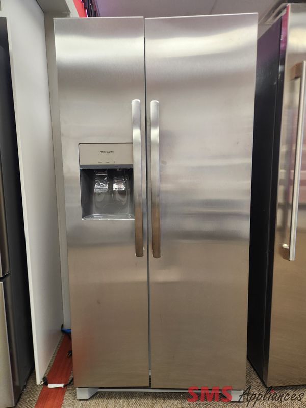 Open Box - Scratch & Dent Frigidaire 33 Open Box - Scratch & Dent Frigidaire 33" Side-by-Side Fridge FRSS2323ASA