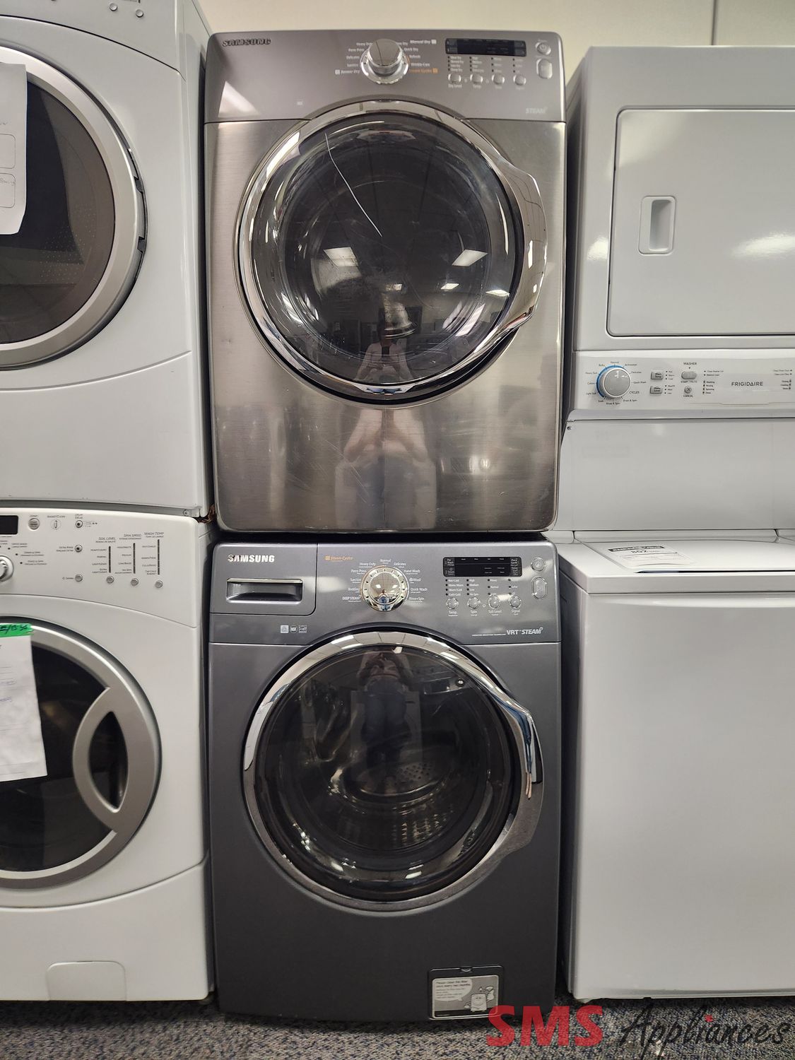 Samsung Washer & Dryer Set WF350ANG/DV350AEP