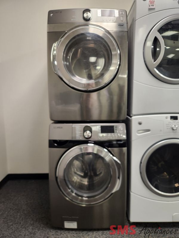 Samsung Washer and Dryer WF448AAP/DV448AEP/XAA Samsung Washer and Dryer WF448AAP/DV448AEP/XAA