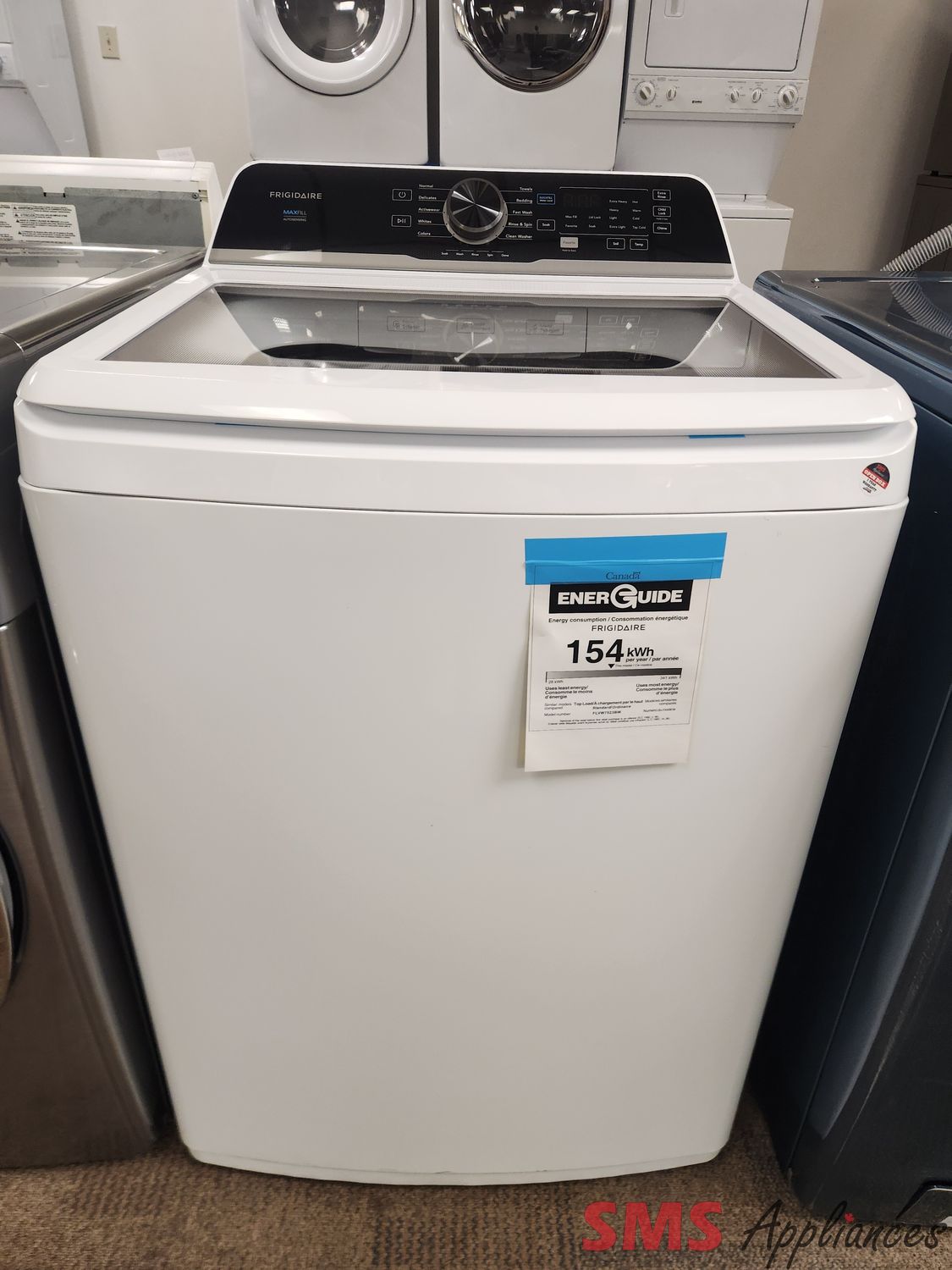 Open Box - Scratch & Dent Frigidaire Top Load Washer FLVW7523BW