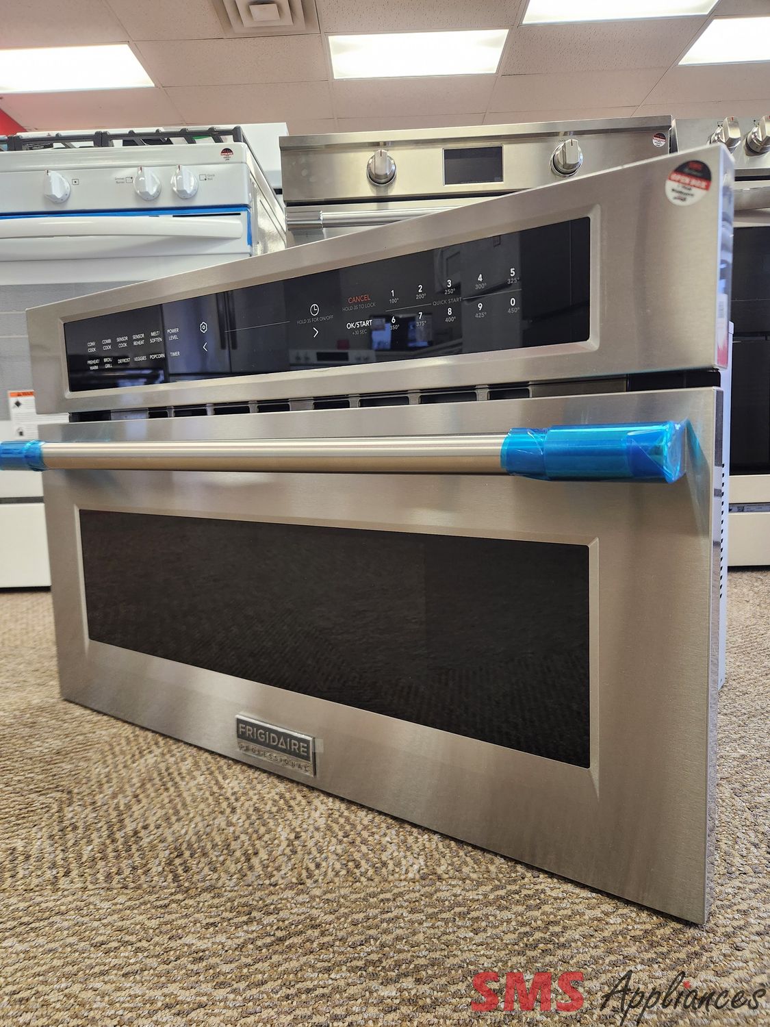 Open Box - Scratch & Dent Frigidaire Professional Built-In Microwave with Drop-Down Door PMBD3080AF