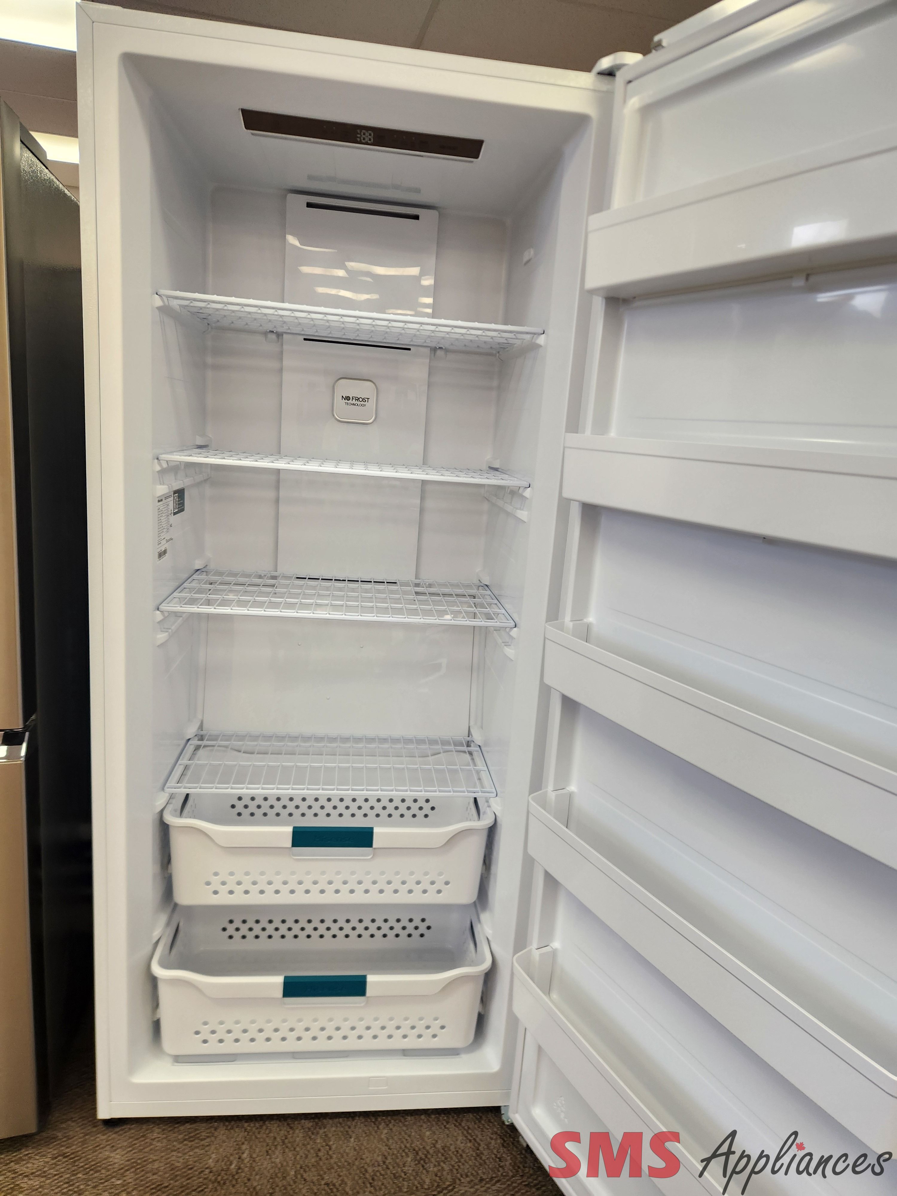 Open Box - Scratch & Dent Hisense Convertible Upright Fridge or Freezer FV21C7HWE