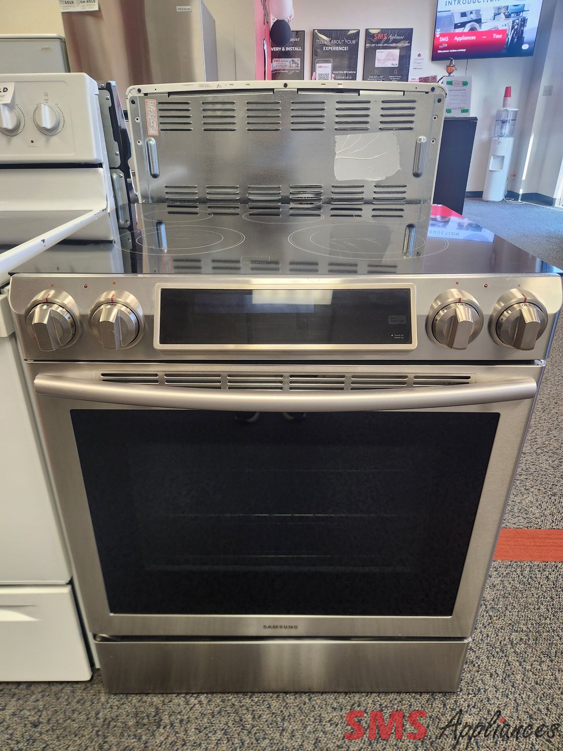 Samsung Glass Top Slide-in Stove NE58F9500SS/CA Samsung Glass Top Slide-in Stove NE58F9500SS/CA