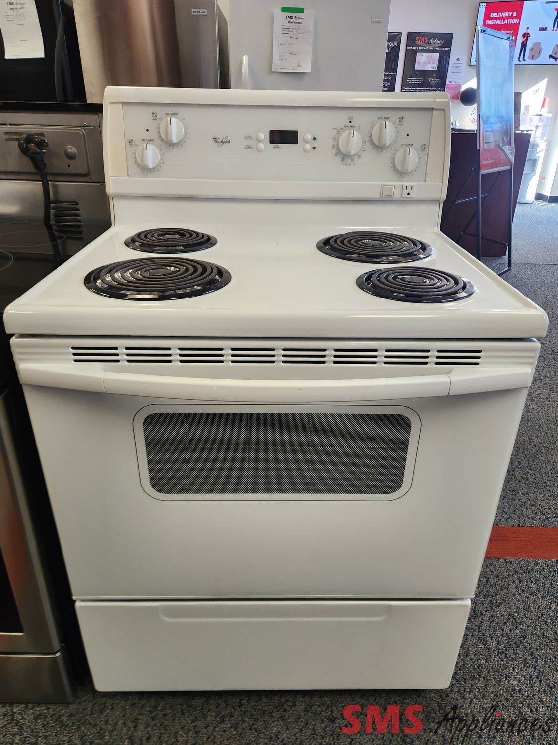 Whirlpool Coil Top Stove XGE32301 Whirlpool Coil Top Stove XGE32301