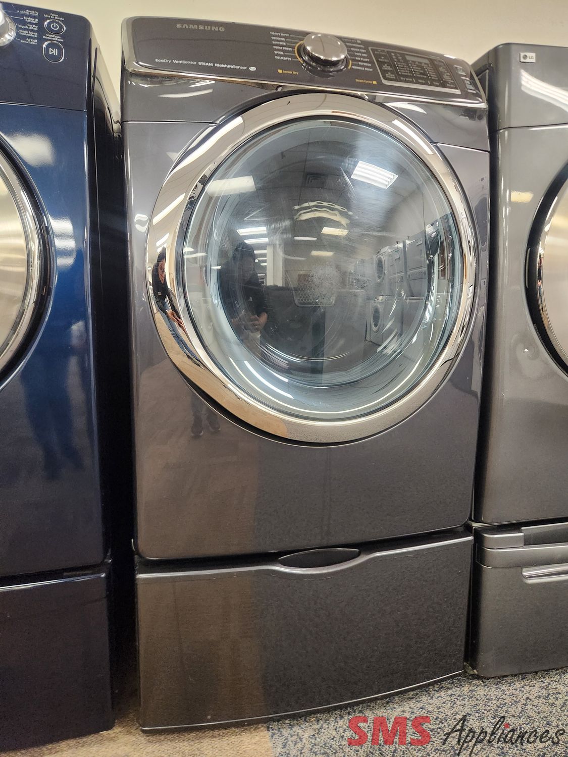 Samsung Dryer with Pedestal DV45H6300EG/AC Samsung Dryer with Pedestal DV45H6300EG/AC