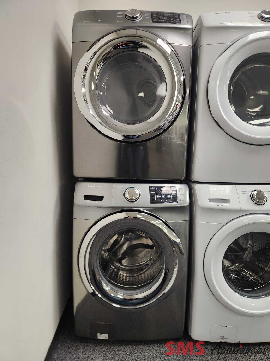 Samsung Washer and Dryer Set WF42H5200AP/A/DV42H5200EP/AC Samsung Washer and Dryer Set WF42H5200AP/A/DV42H5200EP/AC