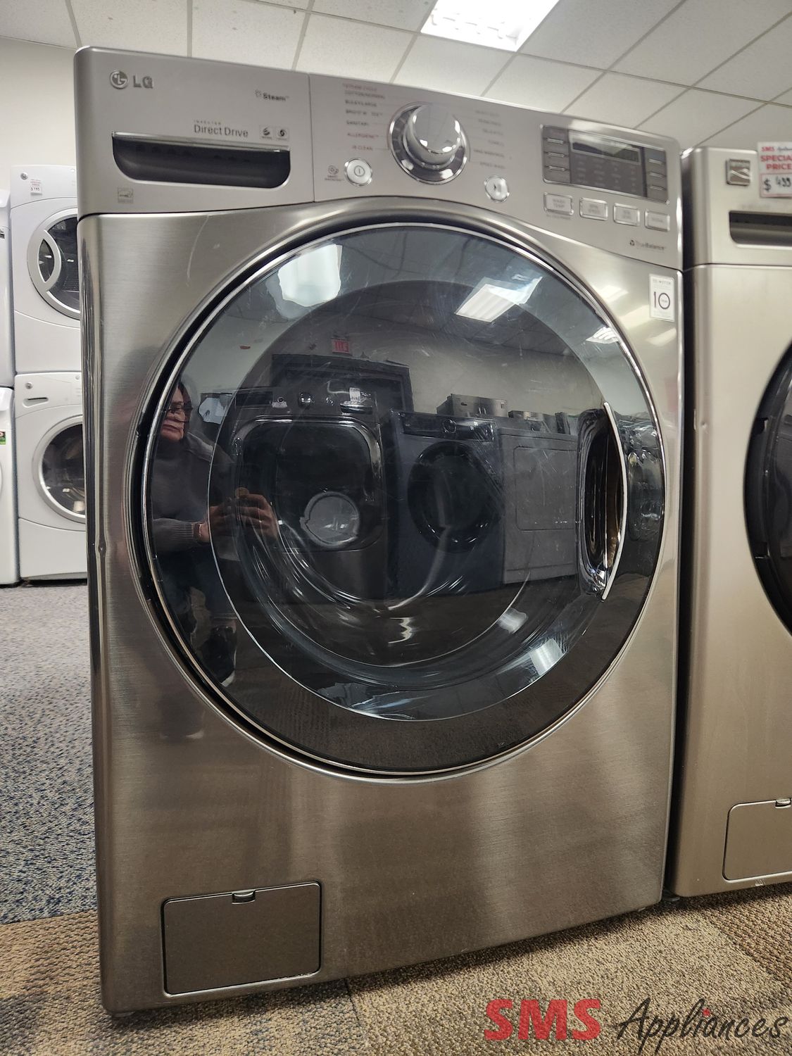 LG Front Load Washer WM3470HVA