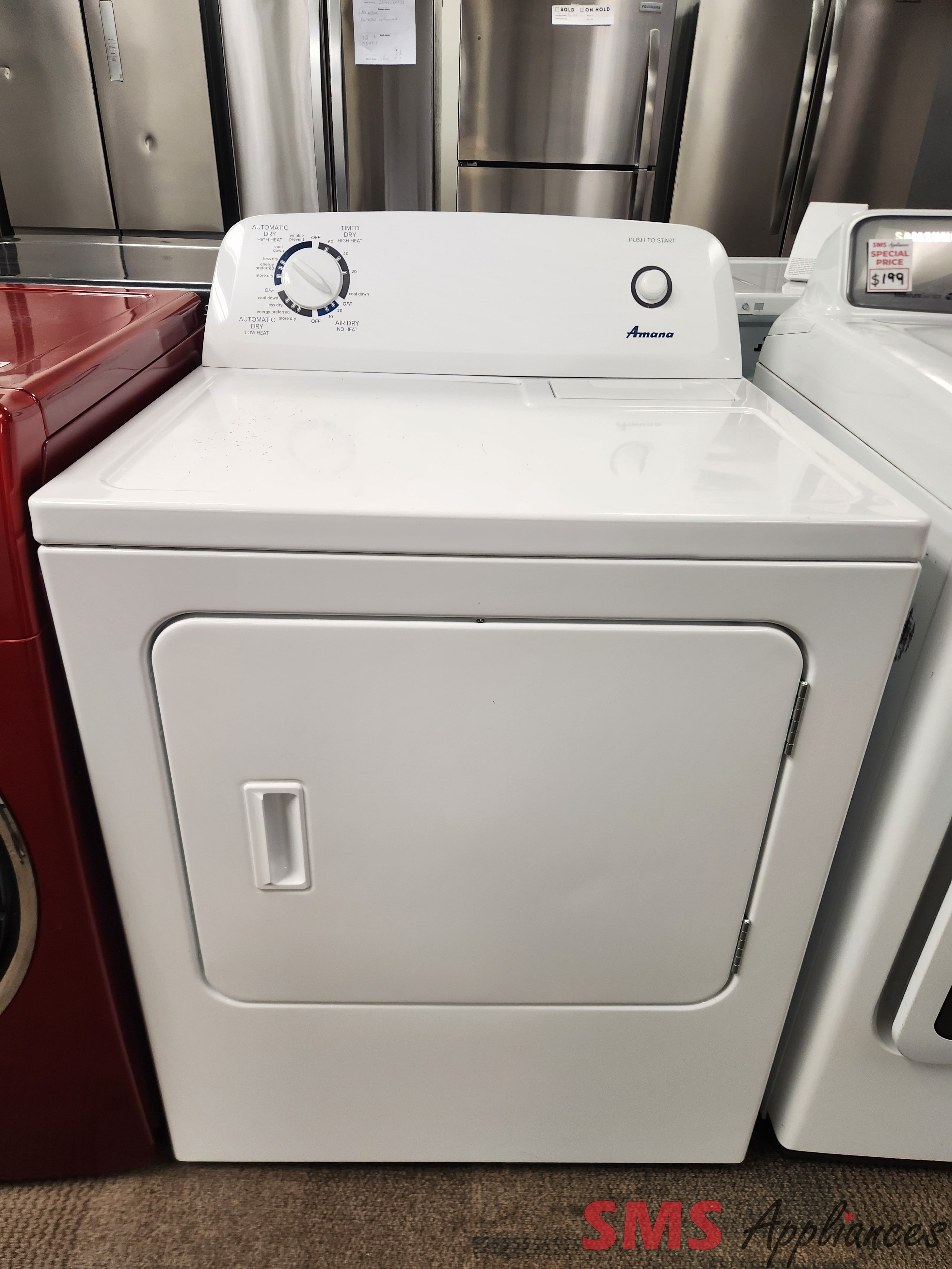 Amana Washer and Dryer NTW4651BQ/YNED4600YQ