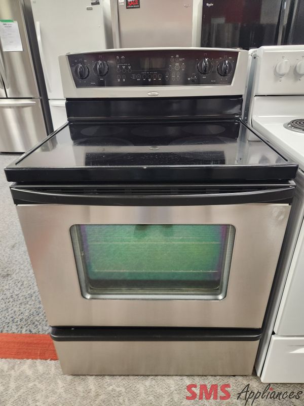 Whirlpool Glass Top Stove YWFE510S0AS Whirlpool Glass Top Stove YWFE510S0AS