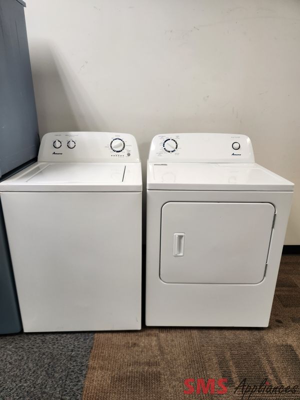 Amana Washer and Dryer NTW4651BQ/YNED4600YQ Amana Washer and Dryer NTW4651BQ/YNED4600YQ