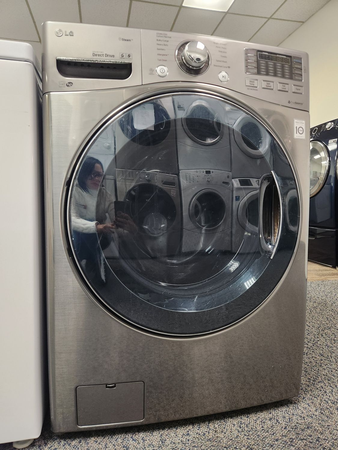 LG Front Load Washer WM3570HVA