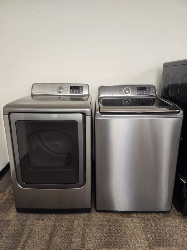 Samsung Washer and Dryer Set WA45H7200AP/DVE50M7450P Samsung Washer and Dryer Set WA45H7200AP/DVE50M7450P