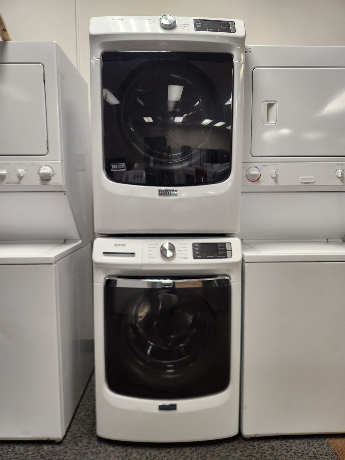Maytag Washer and Dryer Set MHW5630HW/YMED5630HW