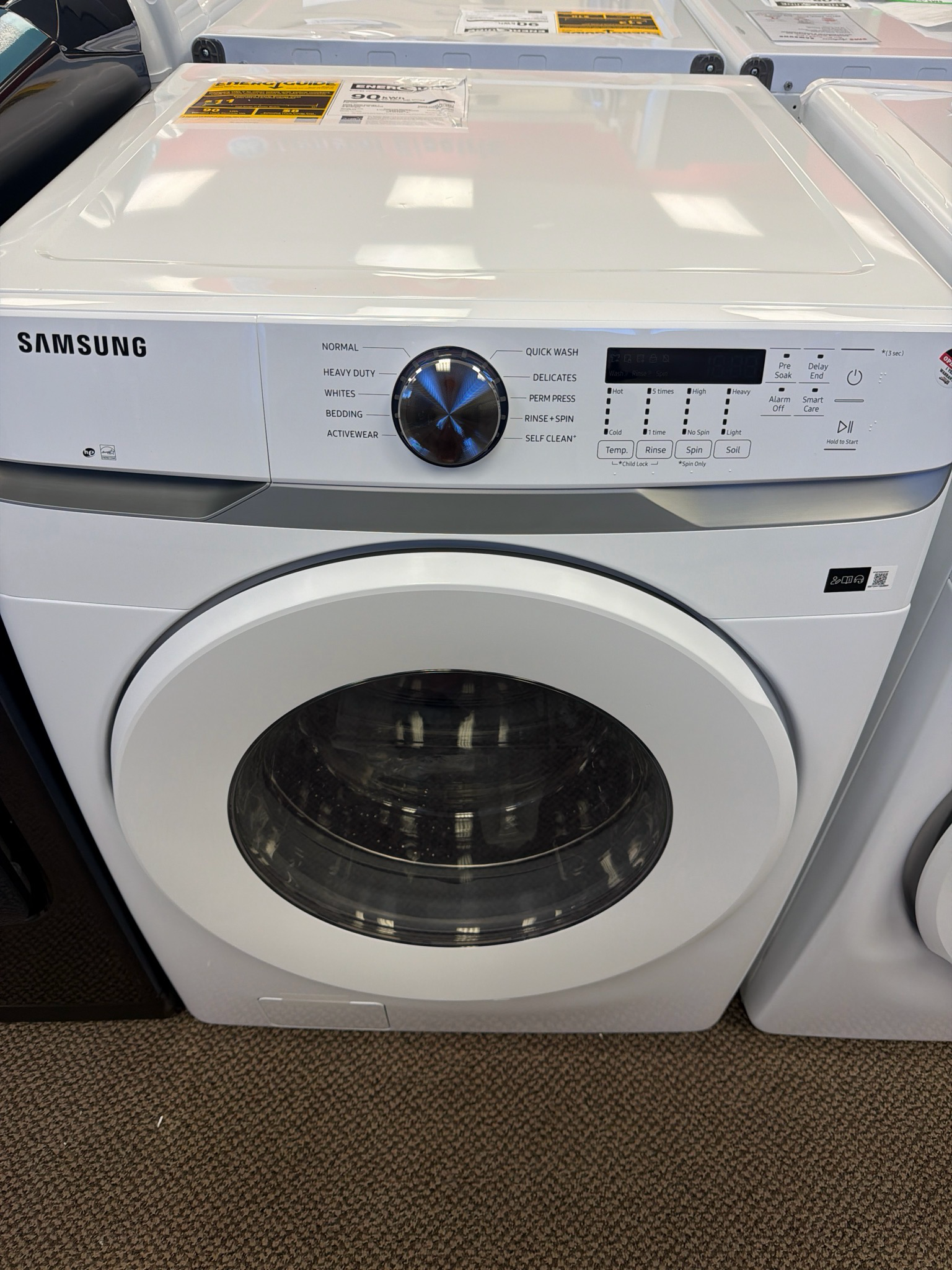 Open Box Samsung Washer-Dryer WF45T6000AW/DVE45T6005W
