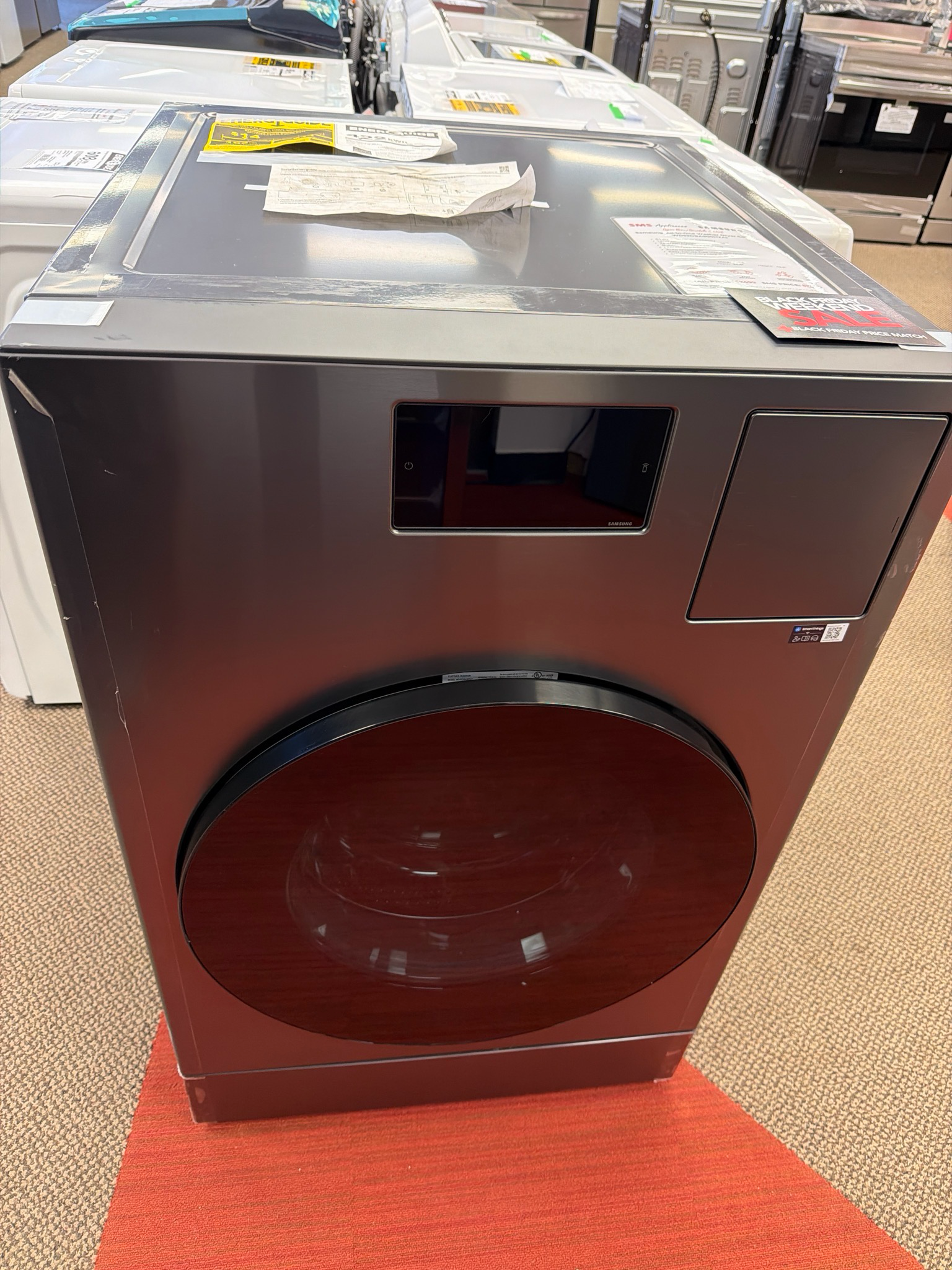 Open Box Samsung All In One Washer-Dryer Combo WD53DBA900HZA1