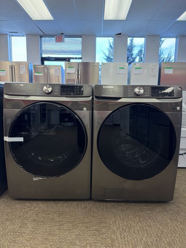 Open Box - Scratch & Dent Samsung Washer and Dryer Set WF45B6300AP/DVE45B6305P Open Box - Scratch & Dent Samsung Washer and Dryer Set WF45B6300AP/DVE45B6305P