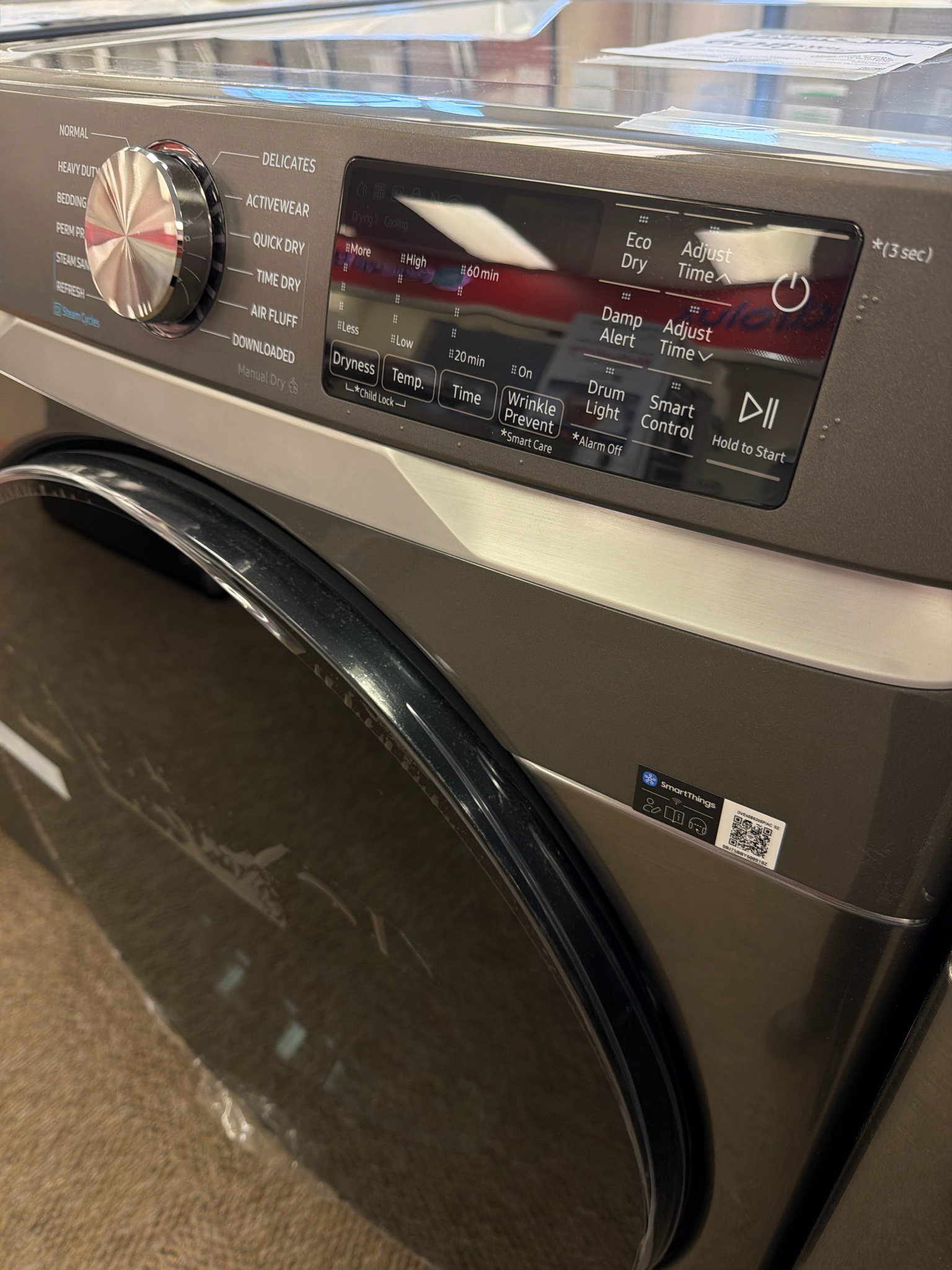 Open Box - Scratch & Dent Samsung Washer and Dryer Set WF45B6300AP/DVE45B6305P