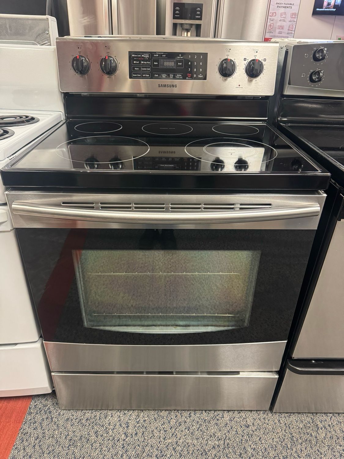 Samsung Glass Top Stove FE-R400SX Samsung Glass Top Stove FE-R400SX