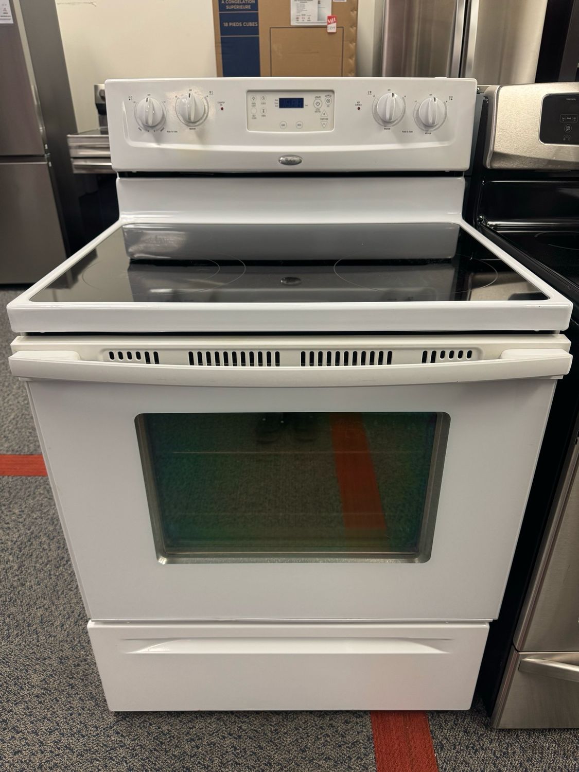 Whirlpool Glass Top Stove YXFE361LV Whirlpool Glass Top Stove YXFE361LV