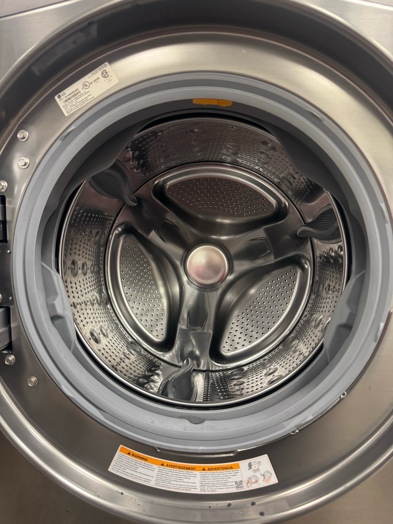 LG Front Load Washer WM3770HVA