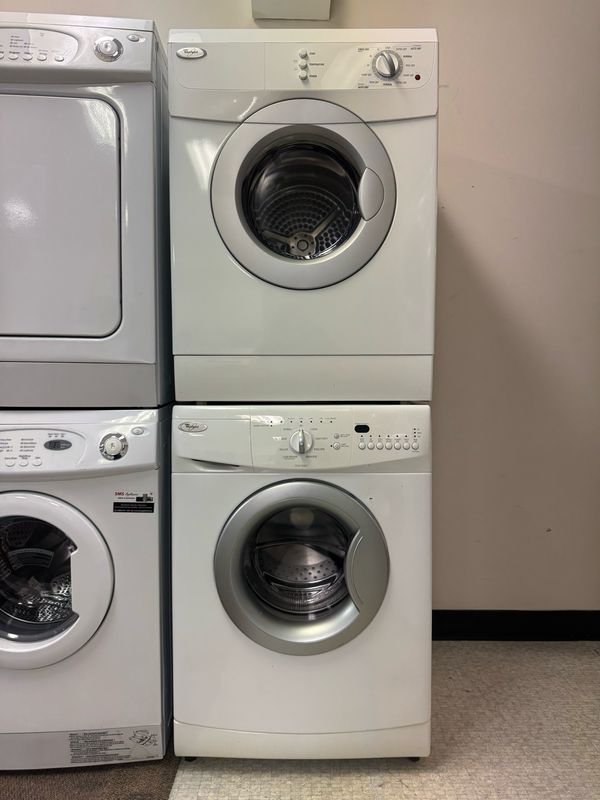 Whirlpool Washer and Dryer Set FWC7500VW/YWED7500VW Whirlpool Washer and Dryer Set FWC7500VW/YWED7500VW