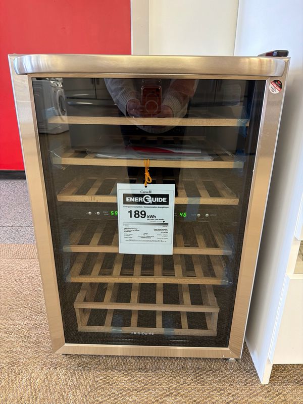 Open Box Frigidaire Wine Cooler FRWW4543AS Open Box Frigidaire Wine Cooler FRWW4543AS