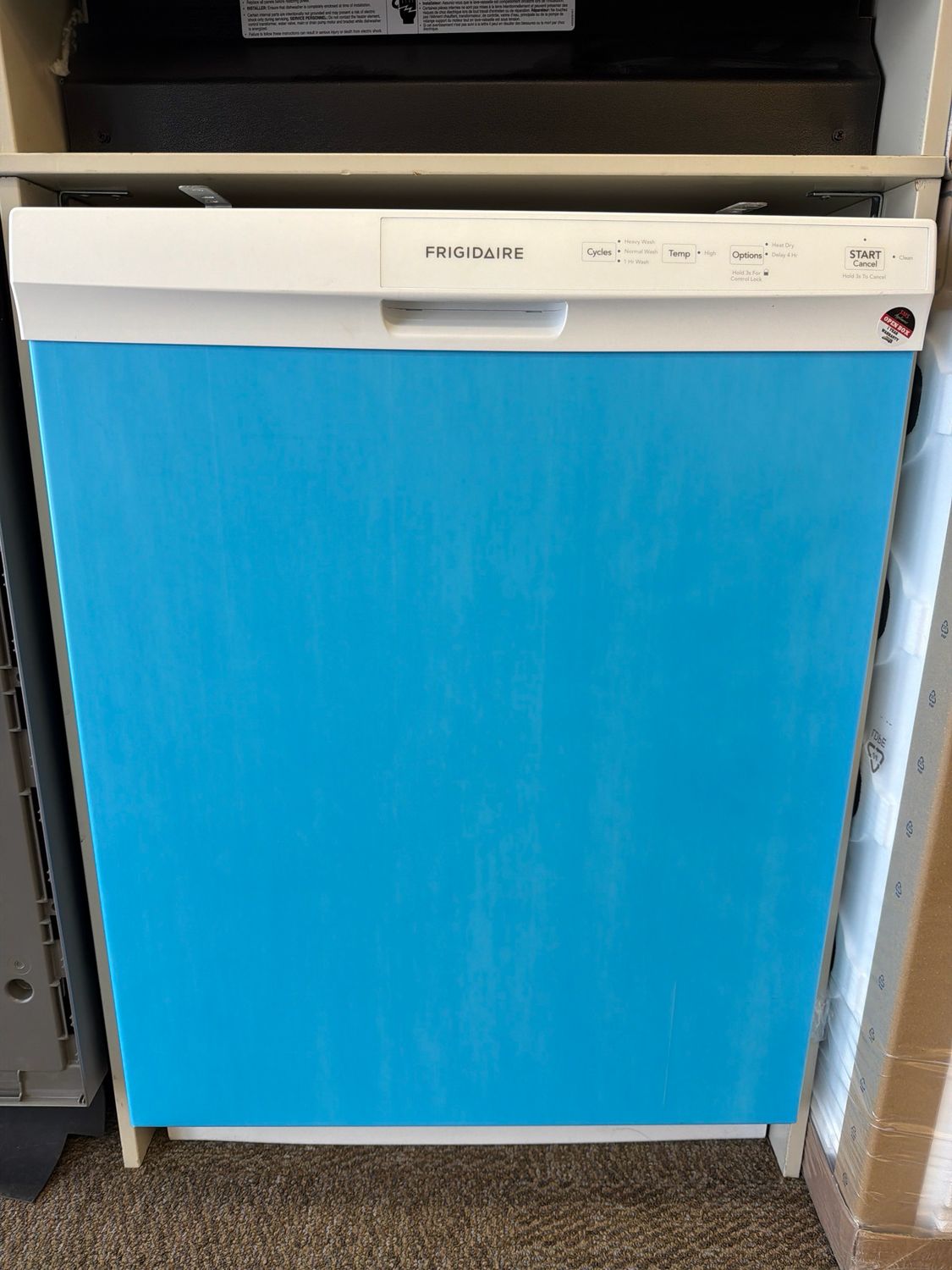 Open Box Frigidaire Dishwasher FFCD2413UW7B Open Box Frigidaire Dishwasher FFCD2413UW7B