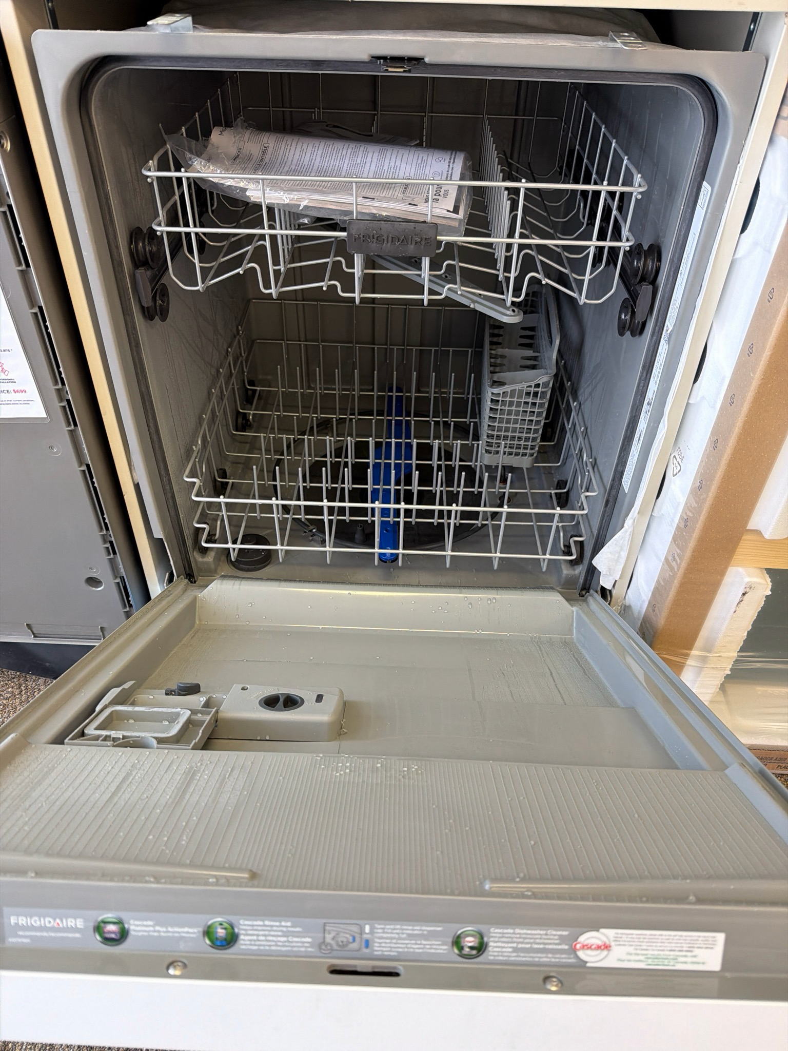 Open Box Frigidaire Dishwasher FFCD2413UW7B