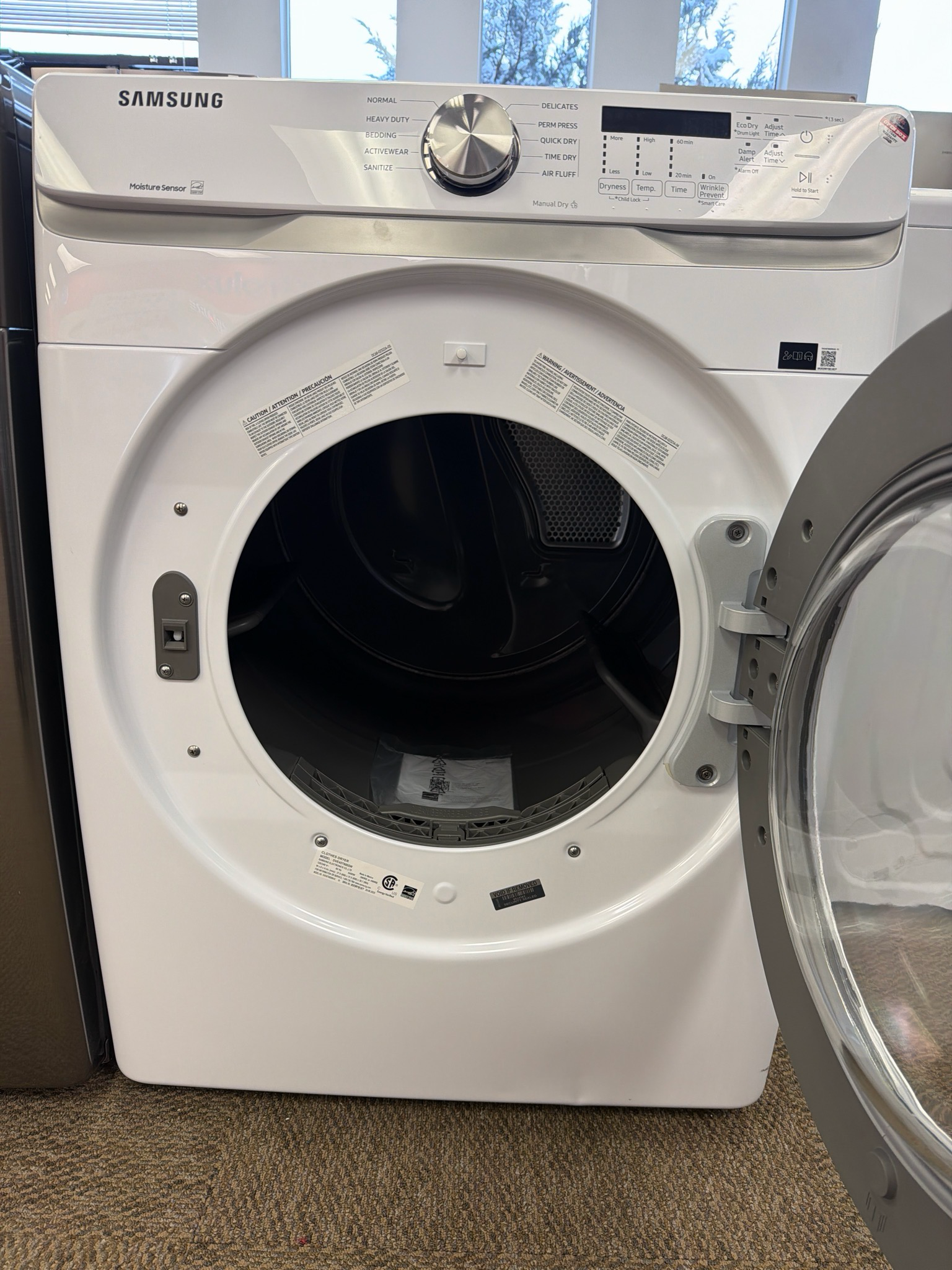 Open Box - Scratch & Dent Samsung Dryer DVE45T6005W