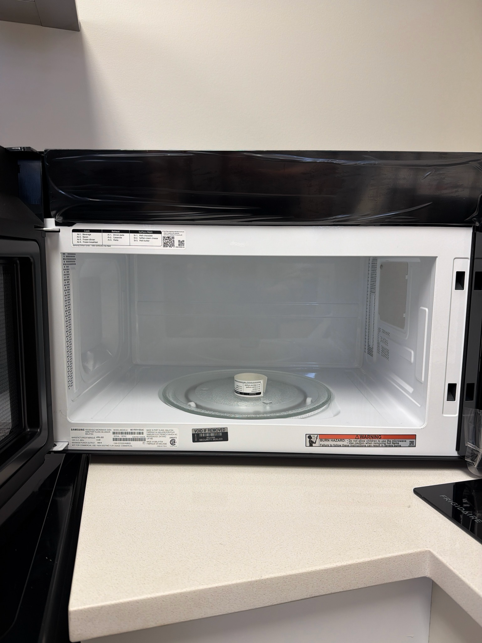 Open Box - Scratch & Dent Samsung Over The Range Microwave ME17R7011ES