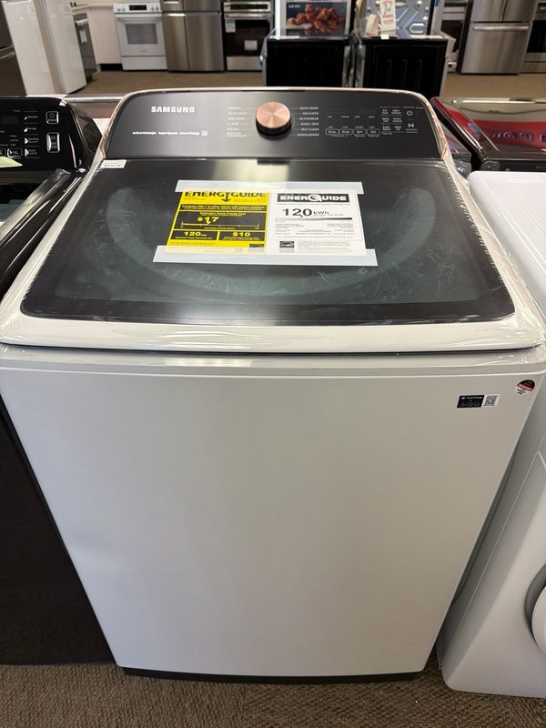 Open Box - Scratch & Dent Samsung Top Load Washer WA55A7300AE/US Open Box - Scratch & Dent Samsung Top Load Washer WA55A7300AE/US