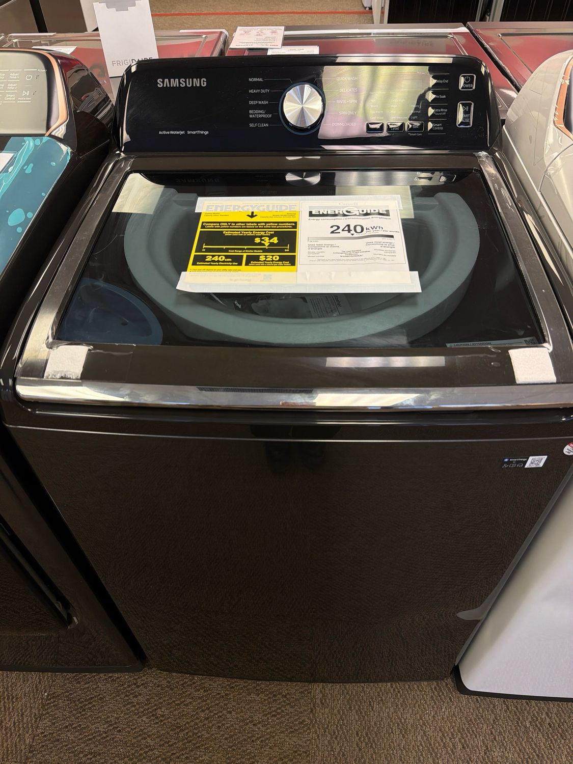 Open Box Samsung Top Load Washer WA46CG3505AAA4 Open Box Samsung Top Load Washer WA46CG3505AAA4