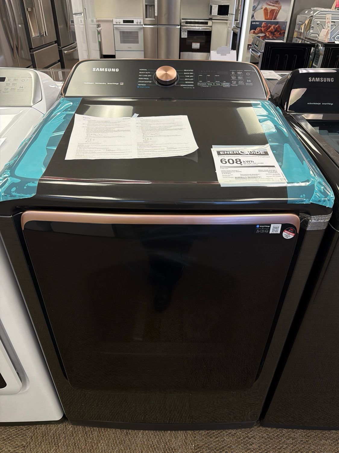 Open Box Samsung Dryer DVE54CG7550VAC Open Box Samsung Dryer DVE54CG7550VAC