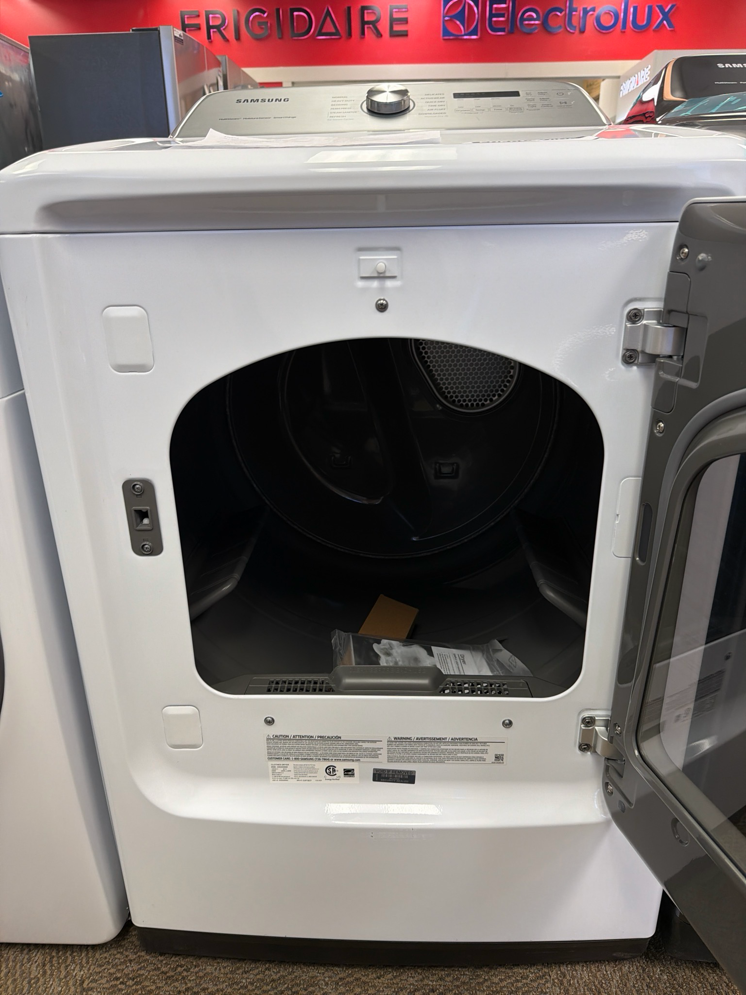 Open Box - Scratch & Dent Samsung Electric Dryer DVE52DG5505WAC