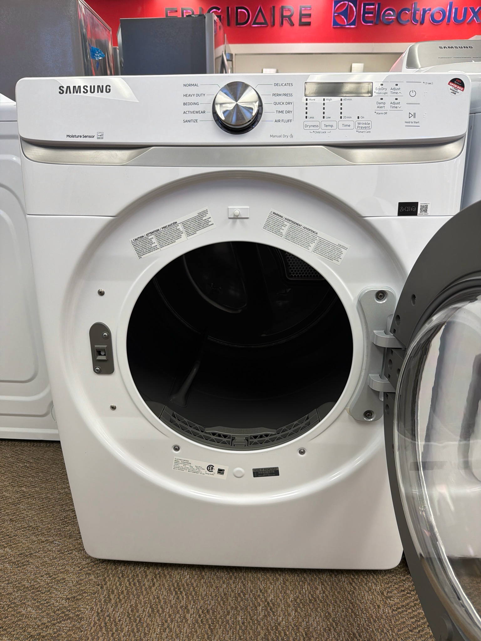 Open Box - Scratch & Dent Samsung Dryer DVE45T6005W