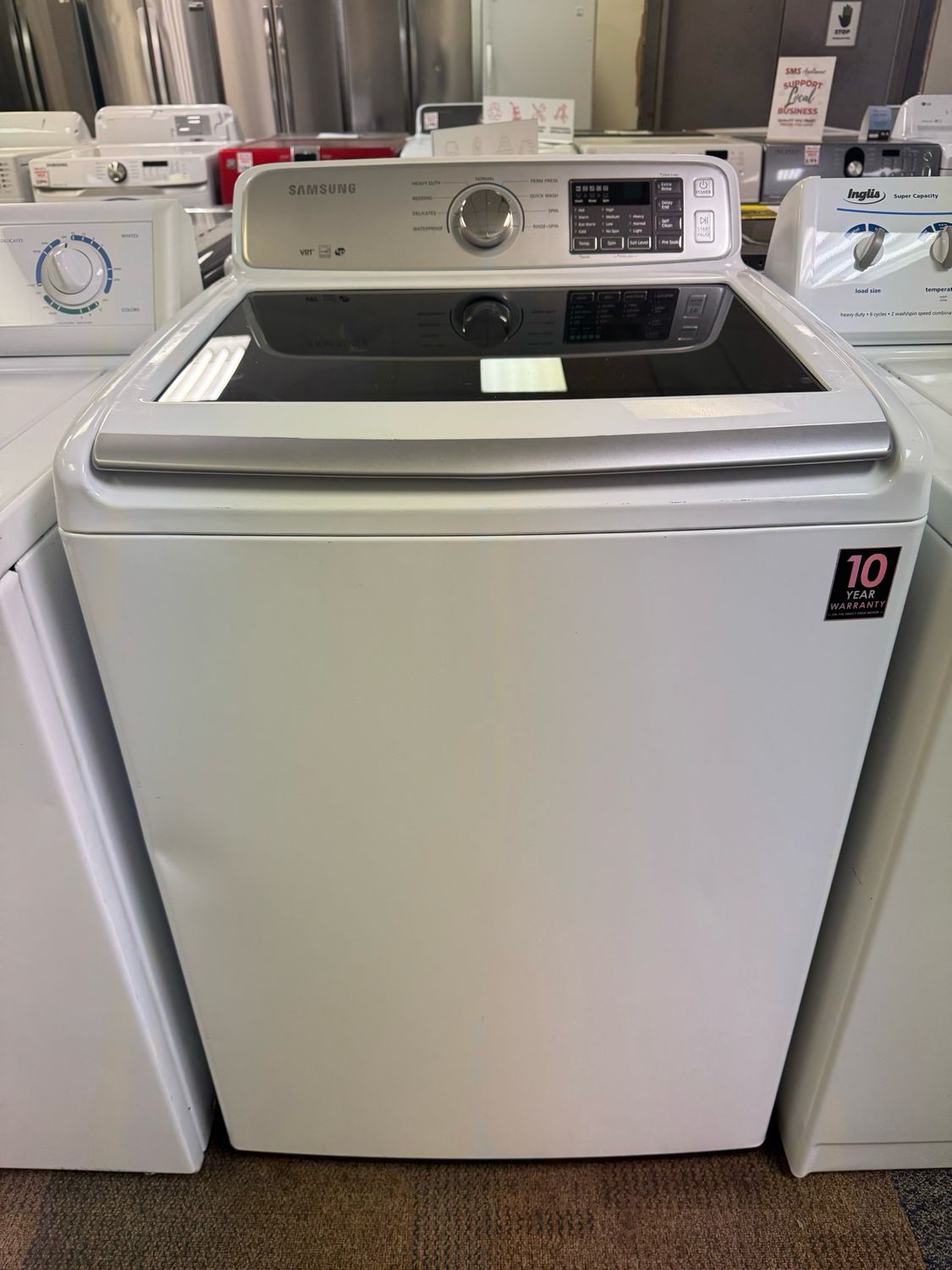 Samsung Top Load Washer WA45H7000AW