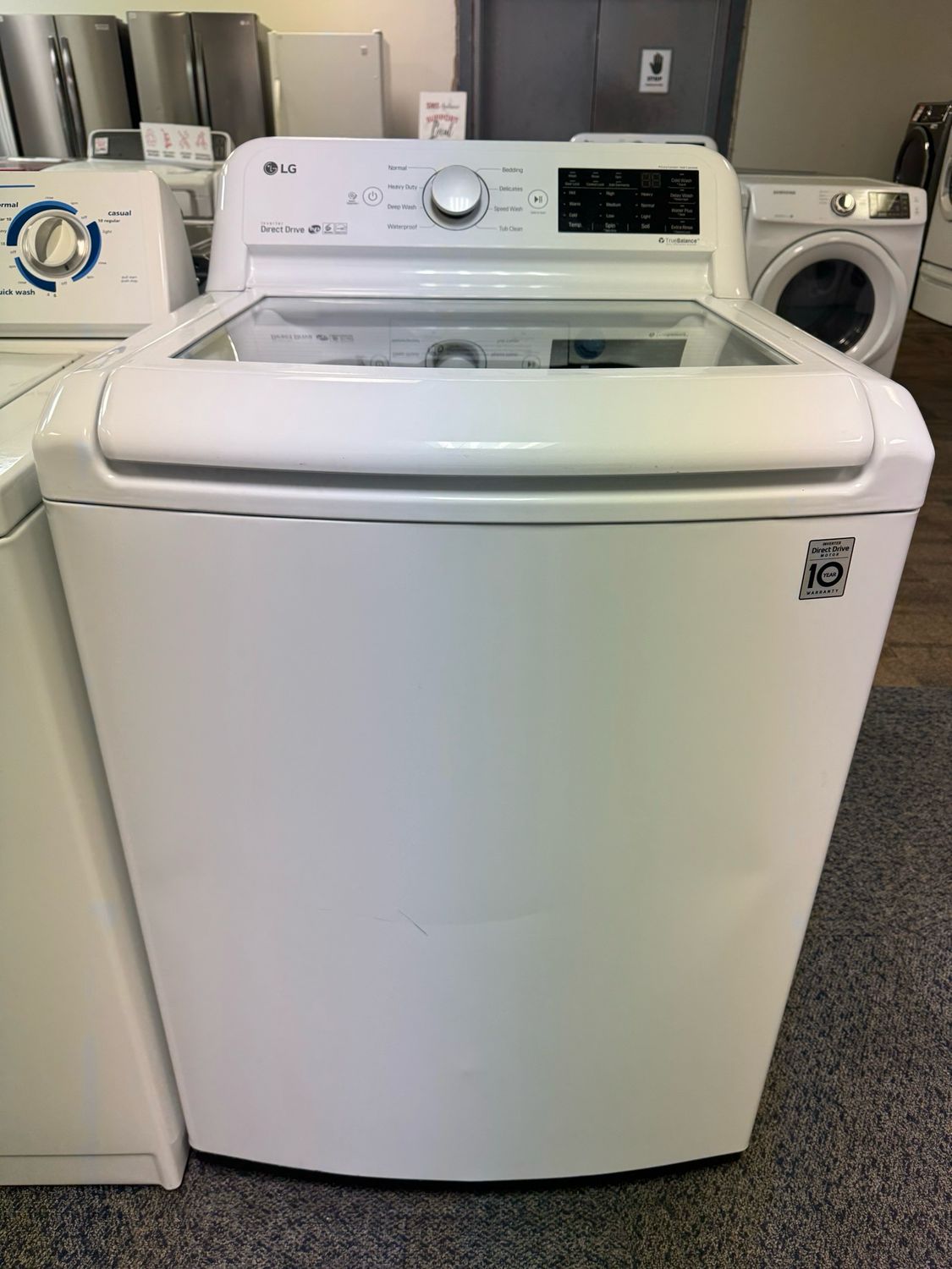 LG Top Load Washer WT7100CW