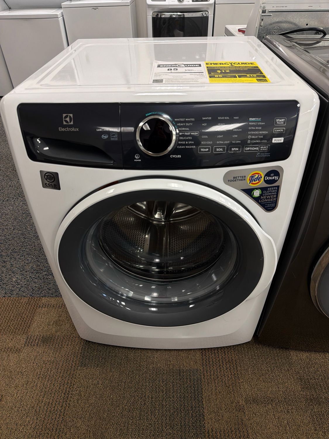 Open Box Electrolux Washer ELFW7437AW2 Open Box Electrolux Washer ELFW7437AW2